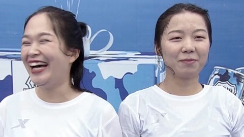 队战接力赛 白队排兵布阵大失败痛失好局