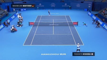 【全场回放】西冈良仁2-0马特勒 2024ATP杭州站第一轮