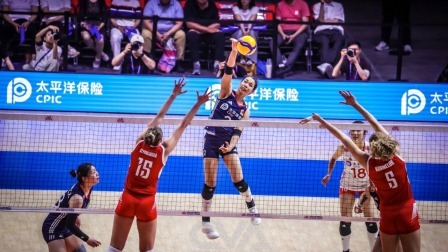 世界女排联赛北京站 中国女排1-3负于波兰女排遭首败