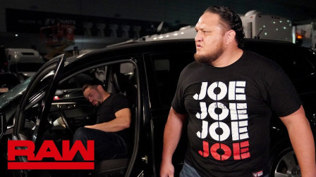 WWE RAW 2019 【RAW 08/05】萨摩亚乔见罗门伦斯遭遇车祸，焦急呼喊医护人员