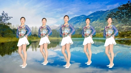 一首好听又好看的《这山这水这么美》简单优美水兵舞！