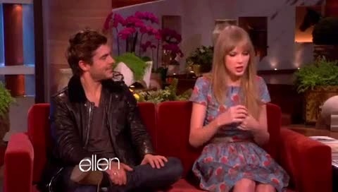 Taylor Swift Interviews - The Ellen Show Part2-Taylor Swift (泰勒·斯威夫特)Zac Efron (扎克·埃夫隆)