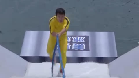 男生女生向前冲 第九季 双节棍李小龙上线 登顶成功