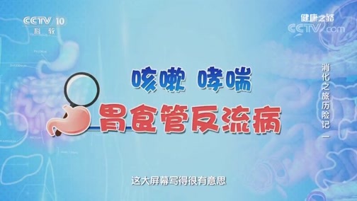 健康之路 《健康之路》 20190503 消化之旅历险记（一）