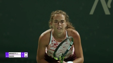 【全场回放】布朗泽蒂2-0鲁季奇 2024WTA莫纳斯提尔站1/4决赛