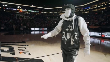 面具舞团 NBA 2021 现场街舞秀