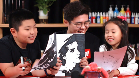 大鼻孔和小尾巴 如何画哈利波特中的赫敏