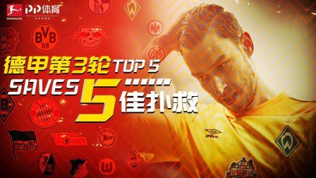 德甲第25轮五佳扑救：帕夫伦科极限连扑力拒莱万