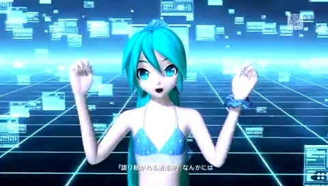 初音未来 初音激唱 泳装版-初音未来 (初音,miku)