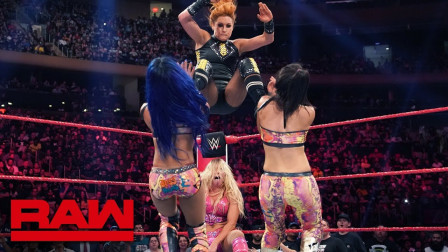 WWE RAW 2019 【RAW 09/09】当年和睦的女子四骑士如今对立