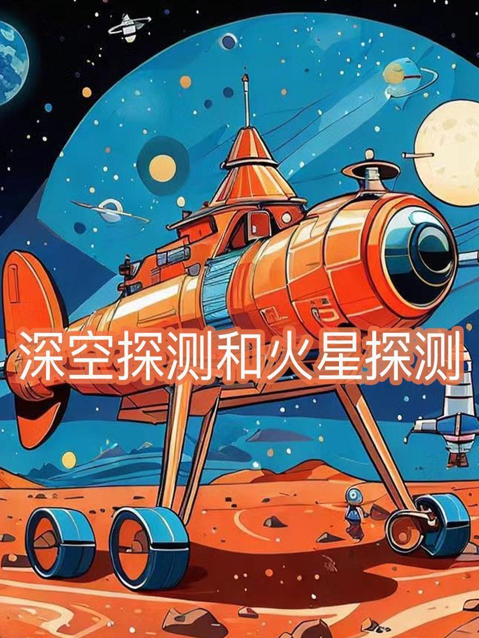 深空探测和火星探测 海报