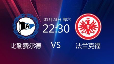 德甲第18轮 比勒费尔德VS法兰克福