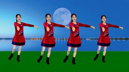 动感时尚广场舞 老歌12步民族版《敖包相会》旋律动听，永不落时