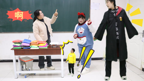 美女家务事 给你一亿包粘土按一下矮十公分，大飞变成矮冬瓜，你会按几次？