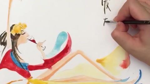 龙背天空艺术创想 嫦娥娘娘变身歪果仁