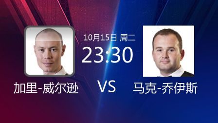 2019斯诺克 加里-威尔逊VS马克-乔伊斯