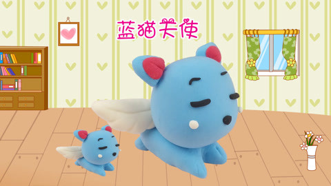 DIY手工创意制作大全 有翅膀不会飞的蓝猫天使