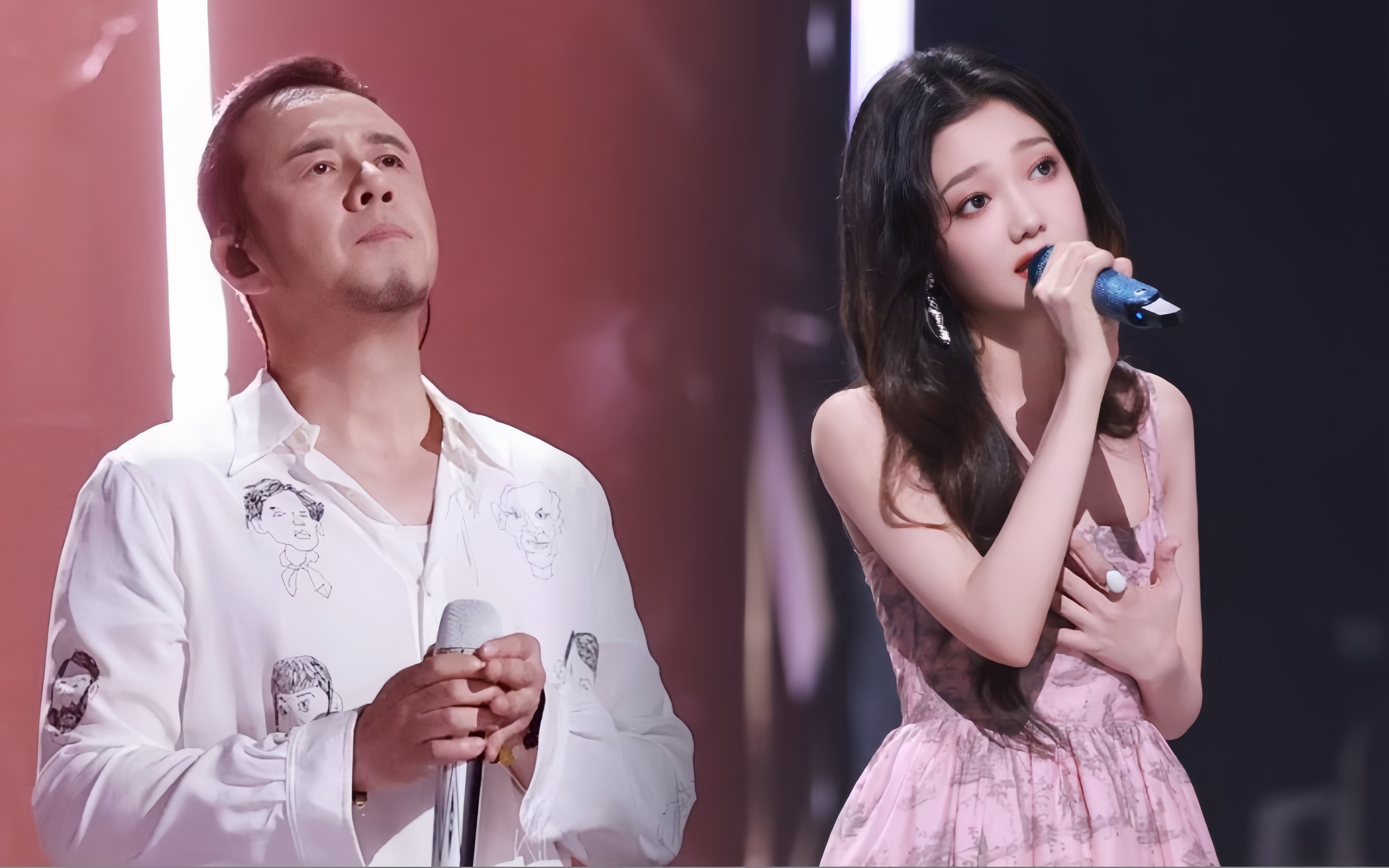 天赐的声音 第五季 杨坤希林娜依高神仙合作舞台