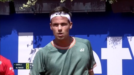 【全场回放】科博利2-1阿尔特迈尔 2024ATP500汉堡站 男单第一轮