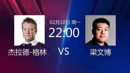 2020斯诺克 杰拉德-格林VS梁文博