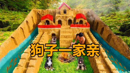 荒野建造者 第二季 小伙建这么多狗别墅，难道想看到狗子“四世同堂”？