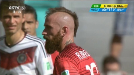 2014世界杯 【下半场回放】77分穆勒实现帽子戏法 德国队4球横扫葡萄牙