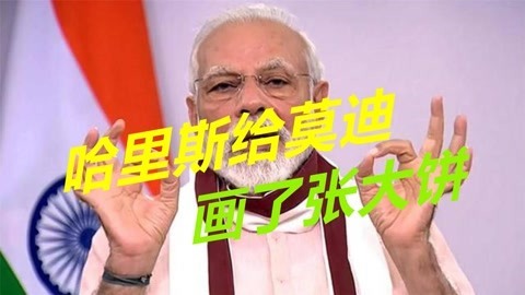 哈里斯画了张大饼，莫迪千恩万谢，印度人提醒称别高兴太早