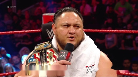 WWE RAW 2019 【RAW 06/10】众人盯上大乔的全美冠军