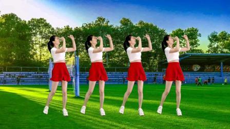 火爆广场舞《一生爱一次dj》弹跳32步，加分解