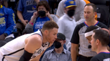 2021-2022赛季NBA集锦 NBA-勇士险胜篮网迎5连胜 欧文32+7+7 库里19+7+8