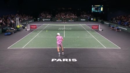 【全场回放】弗里茨1-2德雷珀 2024ATP巴黎大师赛 第二轮