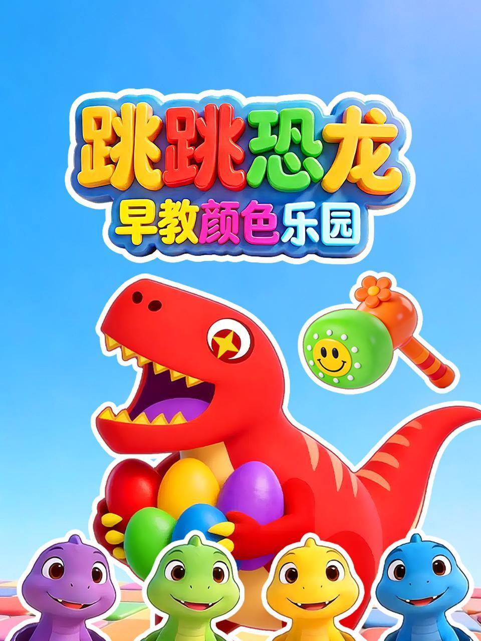 跳跳恐龙早教颜色乐园