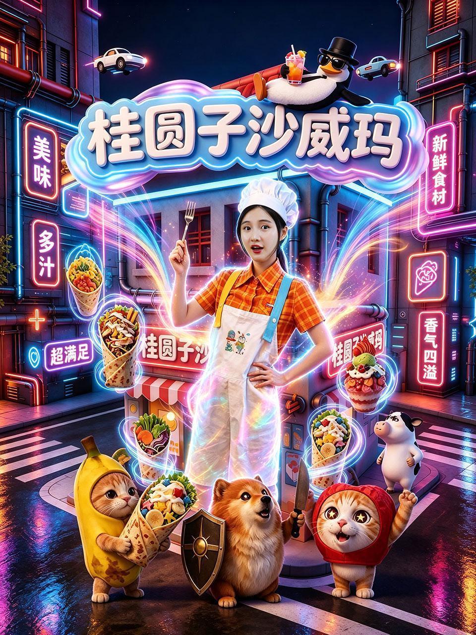 桂圆子沙威玛