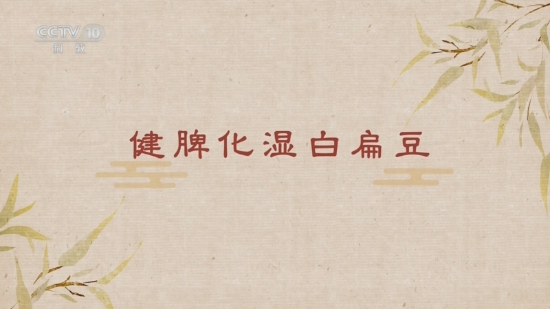 百家讲坛 《百家讲坛》 20250513 舌尖上的养生（第二部） 9 健脾化湿白扁豆