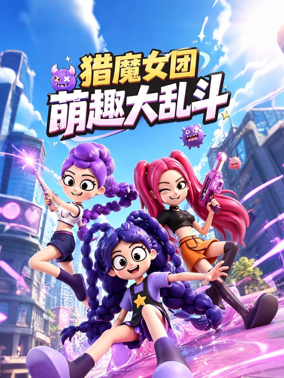 猎魔女团萌趣大乱斗