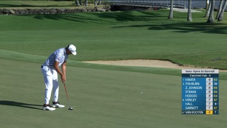 2025高尔夫美巡赛索尼公开赛 第二轮原声解说全场回放（下）