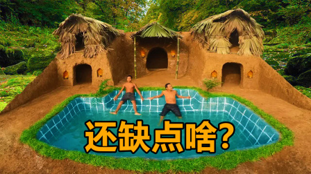荒野建造者 第二季 兄弟俩荒野建造开放式独院双层小洋房，网友：神仙生活