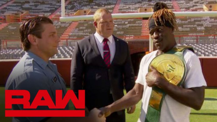 WWE RAW 2019 【RAW 09/16】市长凯恩加入24/7争夺