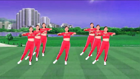 玫香原创健身操《潇洒走一回》动感旋律，简单易学