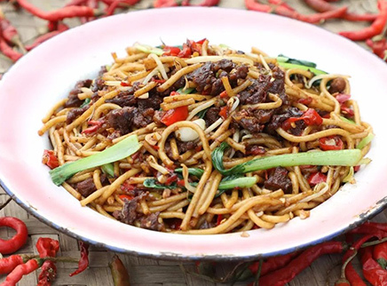美食台 江西炒粉 干香鲜辣江西人的妙方