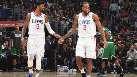 NBA流言收割机 双星同场首秀合砍42分，快船加时险胜绿军