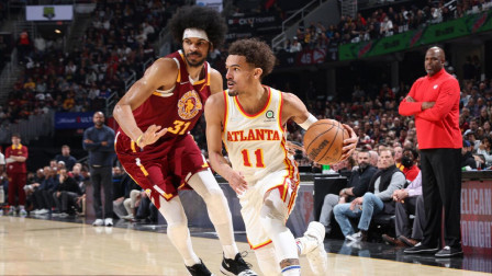 2021-2022赛季NBA集锦 特雷-杨38+9 马尔卡宁26+8 老鹰逆转骑士锁定第8