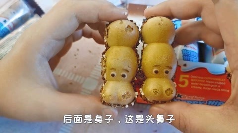 梁小轩和轩妈试吃各种美食 河马巧克力