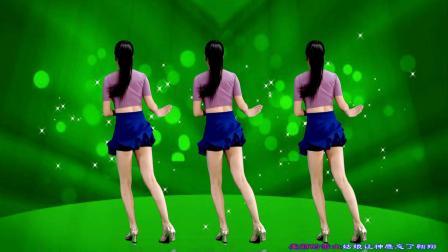 老歌新跳广场舞，弹跳32步《雪山姑娘dj》背面