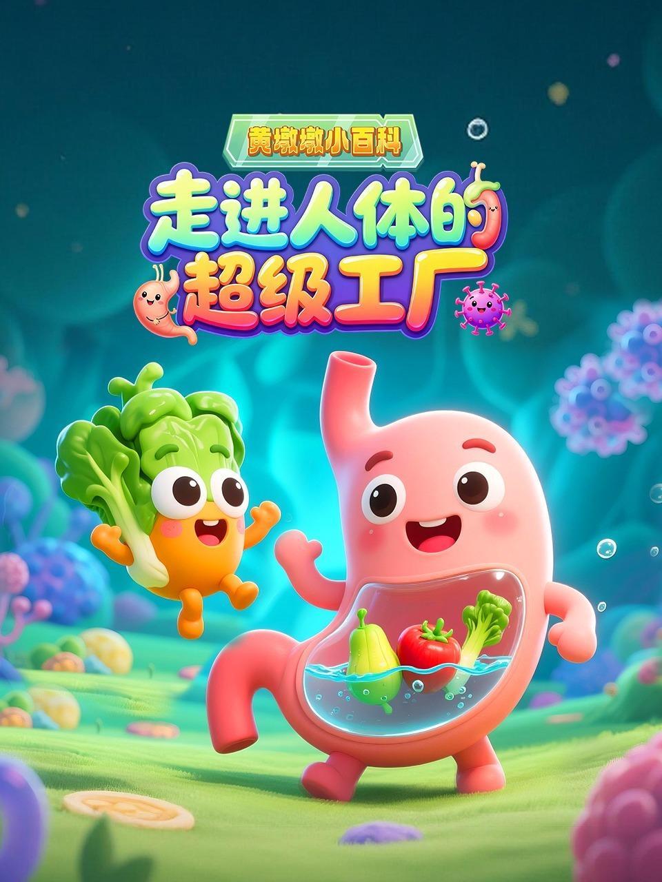 黄墩墩小百科：走进人体的超级工厂