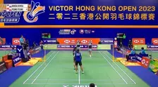 2023中国香港羽毛球公开赛 女双32强赛 本雅帕/伦塔卡恩VS杨雅婷/杨霈霖