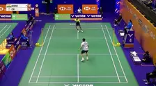 2023中国香港羽毛球公开赛 男单资格赛 基兰VS戚又仁 海报