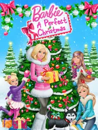 《芭比之完美圣诞系列 英文版》海报