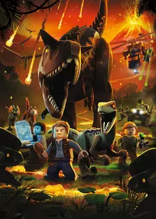 《乐高侏罗纪世界：逃走的帝王暴龙》海报