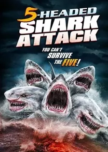 《夺命五头鲨》海报
